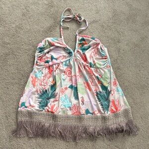 Summer Halter top with Fringe